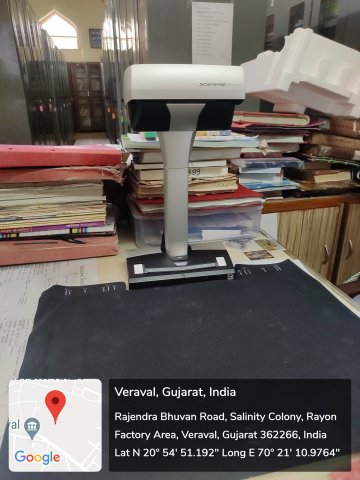 ADF Scanner in Library